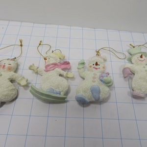 H 416 Santa Collection Snow Angel Ornaments - Set Of 4