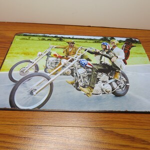 Vintage Easy Rider Tin Sign New Old Stock - Etsy