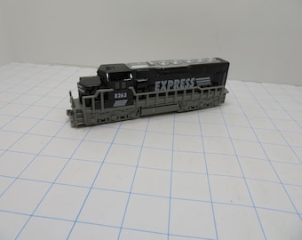 MH 290 Express Freight Engine Pullback Die Cast 8263 Black/Silver