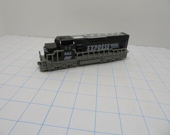 MH 290 Express Freight Engine Pullback Die Cast 8263 Black/Silver - Brand New Old Stock