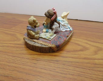T 442 Vintage Reco Sandra Kuck's 1997 Teachers Pet Fine Porcelain Brand New In Box - Mint