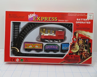 MH 287 Mini Express Train Set 6" x 11" Child's Train