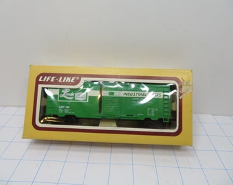 MH 259 HO Life-Like Union Carbide Box Car 358 Vintage Like New