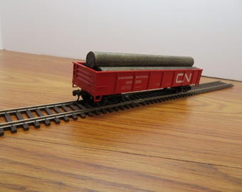 T 406 HO Bachmann CN 149958 Gondola With Logs Well Weighted Brand New Old Stock