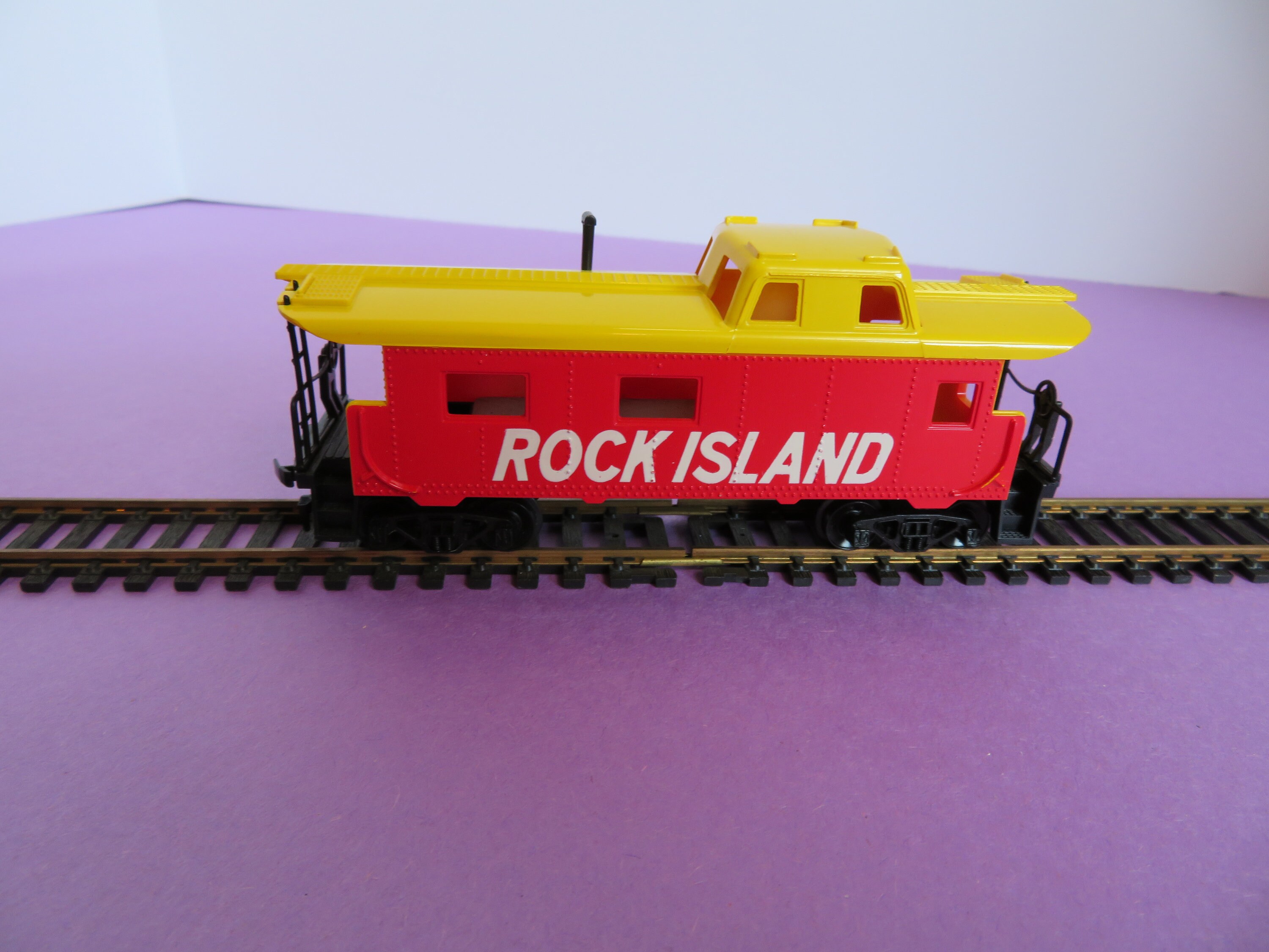 84 HO Tyco Rock Island Caboose Etsy