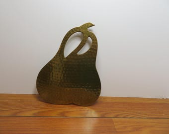 T 683 Vintage 1980 Brass Trivet Made In India