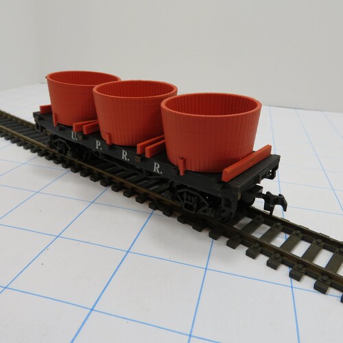 H 159 HO Bachmann Old Time Water shops Tank Car U.P.R.R. - NEW