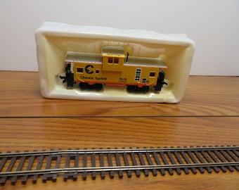 F 334 HO Bachmann B&O 3966 Chessie System 1990's Caboose - Brand New Old Stock