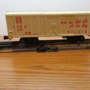 T 465 O/27 Marx SFRD 3280 Vintage 1956 Box Car White Nice Shape