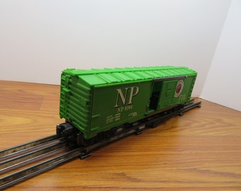 MH 751 O Gauge Lionel NP 9204 Box Car With Sliding Doors Vintage Like New 1960