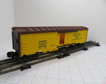 F 51 O Gauge Lionel 1992 Nickel Plate Road 195227 Reefer Car 6-19527 With Sliding Doors & Metal Wheels Brand New Old Stock In Box
