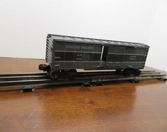 T 729 K-Line O/27 Union Pacific 9100 Box Car 1990 Sliding Doors Excellent Condition