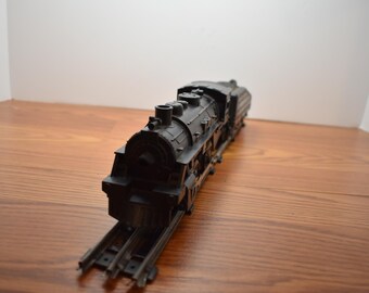 T 542 O - O/27 Marx 490 Engine & Santa Fe Tender Runs Forward 1960 Great Shape