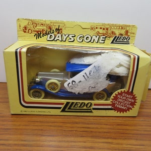 T 80 Models Of days Gone LLEDO #19 Die Cast Model Vintage 1983 New Old Stock