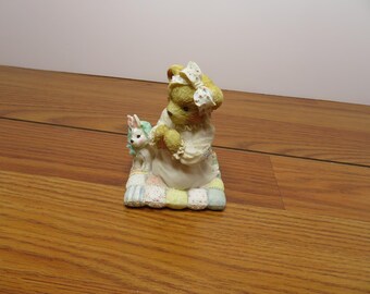 T 610 Vintage Cherished Teddies 1992 Patrice Thank You For The Sky So Blue #911429