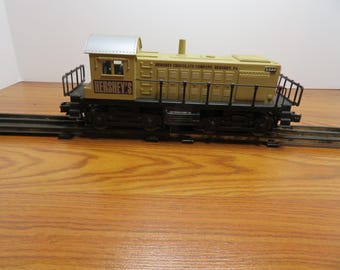 H 885 O/27 K-Line Rare 1993 Hershey's 2333Diesel Dual Motors Headlight Die Cast Frame & Rails - Heavy, Fast, Powerful - Very Clean
