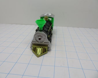 MH 296 Steam Era Locomotive  Die Cast Pullback Green/Brown - Brand New Old Stock