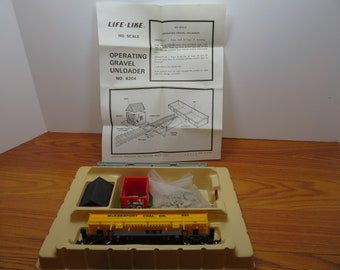 MH 901 HO Life-Like Gravel Dump Station With Car - Includes Gravel Brand New Old Stock Vintage 1990