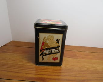 T 707 Vintage 1991 Mars Milky Way Making Life A Little Sweeter Tin - Excellent Condition
