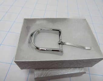 English Stirrup Iron Belt Buckle- Brand New