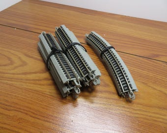 F 349 N Gauge Bachmann EZ Track Nickel Silver (11) Straight (2) Curves Brand New Old Stock