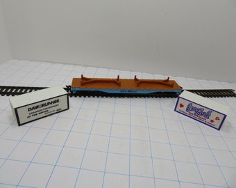 MH 352 HO Mehano IHC Eckerd Flat Car With Containers Vintage 2001 Brand New