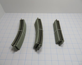 P 296 N Gauge Bachmann EZ Track Nickel Silver 11 1/4 Curves (13) And (5) Straights Brand New Old Stock