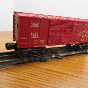 MH 947 O Gauge Lionel SLSF Box Car 6014 Post War 1957 Great Shape