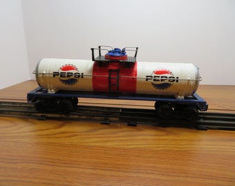 H 878 O/27 K-Line Rare 1993 Pepsi Cola Tanker 1962 Excellent Condition - Note; (1) Small Section Of Top Railing Missing
