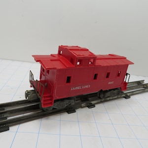 H 520 O Gauge Lionel Caboose 6017 Post War 1950&#39;s Good