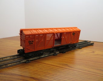 T 116 O Gauge K-Line MILW Box Car 5216 Missing Doors 1988  Great Condition Vintage