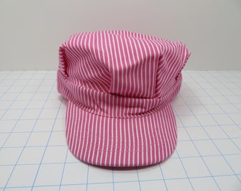 Girl's Classic Striped Train Engineer's 