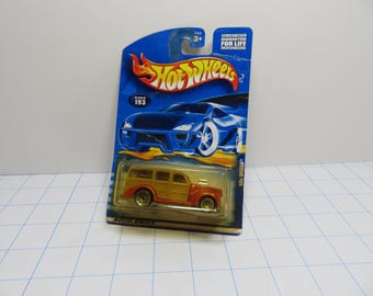 P 378 Hot Wheels 200 Die-Cast #193 1940's Woodie 1:64 Scale Brand New Old Stock