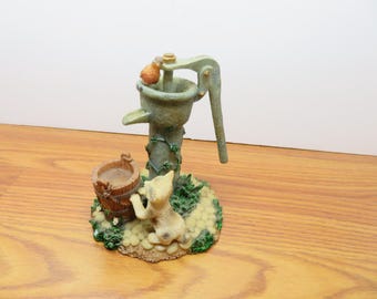 T 494 Vintage 1999 Home Interiors #14002-99 Curiosity Resin Figurine Mint No Chips Or Cracks