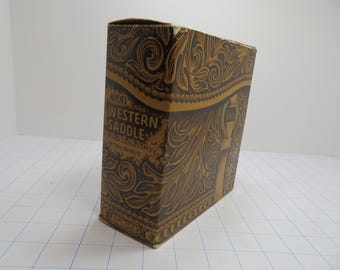 F 20 Rare 1970 Avon Western Saddle Wild Country Aftershave Full Bottle In Original Box