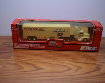 T 506 Vintage Racing Champions 1993 Die Cast 1:87 Scale Ken Schrader Cab & Trailer - Rear Doors Open Brand New