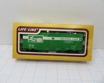 H 494 HO Life-Like L.A.P.X. 358 Box Car Vintage 1980 Like New