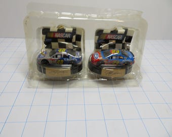 P 366 Trevco 2002 Die-Cast Lowes #48 And DuPont #24 Nascar Ornaments - Brand New Old Stock