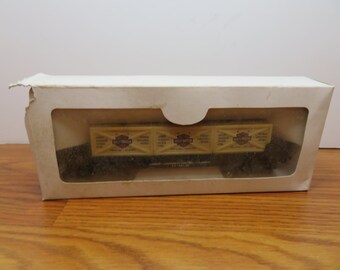 T 348 HO AHM Harley Davidson 90th Anniversary Cargo Flat Car 1993 New Old Stock