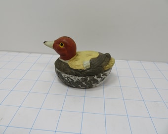 MH 150  Vintage 1980 Ceramic Duck Hand Painted - Excellent Condition