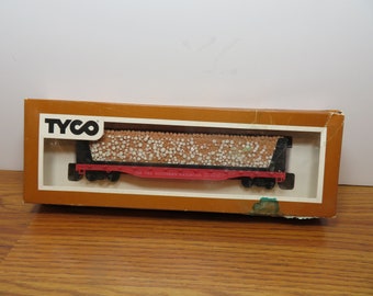 T 66 HO Tyco Southern Railroad 4365 Pulpwood Car 1990 New Old Stock
