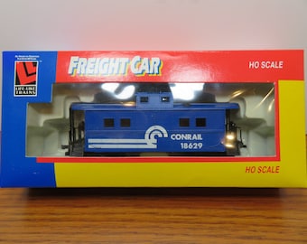 MH 863 HO Life-Like # 8535 Caboose Conrail 18629 Well Weighted 1990 Brand New Old Stock