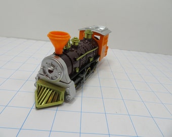 MH 295 Steam Era Locomotive  Die Cast Pullback Orange/Brown - Brand New Old Stock