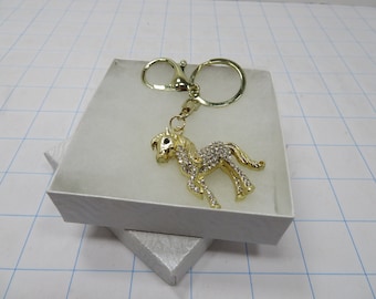 Crystal Horse Key Chain - Brand New