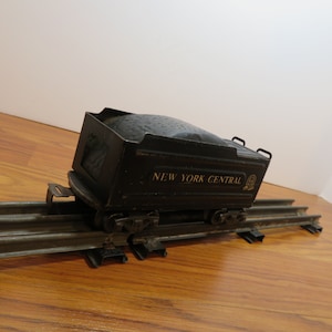P 146 O Gauge Marx Vintage Full Metal New York Central Tender Great Condition 1950
