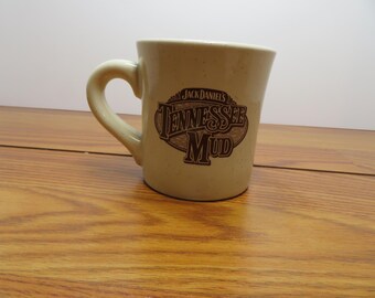 T 891 Vintage Jack Daniels Tennessee 1980's Restaurant Ware Coffee Mug - Excellent Condition