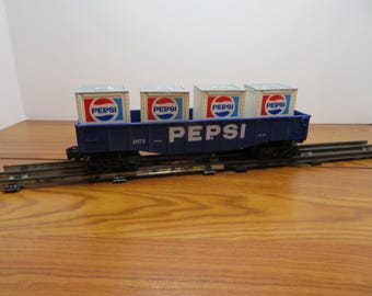 H 876 O/27 K-Line Rare 1993 Pepsi Cola Gondola 1973 With (4) Containers - Excellent Condition
