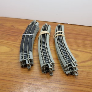 P 216 N Gauge Bachmann EZ Track Nickel Silver (12) 11 1/4&quot; R Curves With Terminal Track Brand New Old Stock