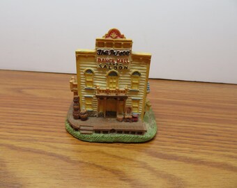 T 397 International Resourcing AH106 The Palace Dance Hall & Saloon 1996 Resin Figurine - Mint No Chips