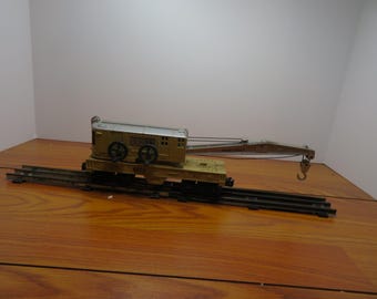 T 788 O/27 K-Line Rare 1995 Die Cast Work Safely Working Crane - Very Heavy/Solid - Brand New Old Stock